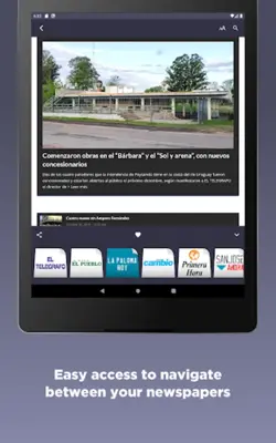 Uruguayan Newspapers android App screenshot 1