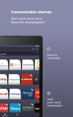 Uruguayan Newspapers android App screenshot 2