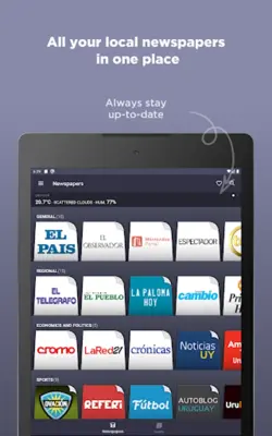 Uruguayan Newspapers android App screenshot 3